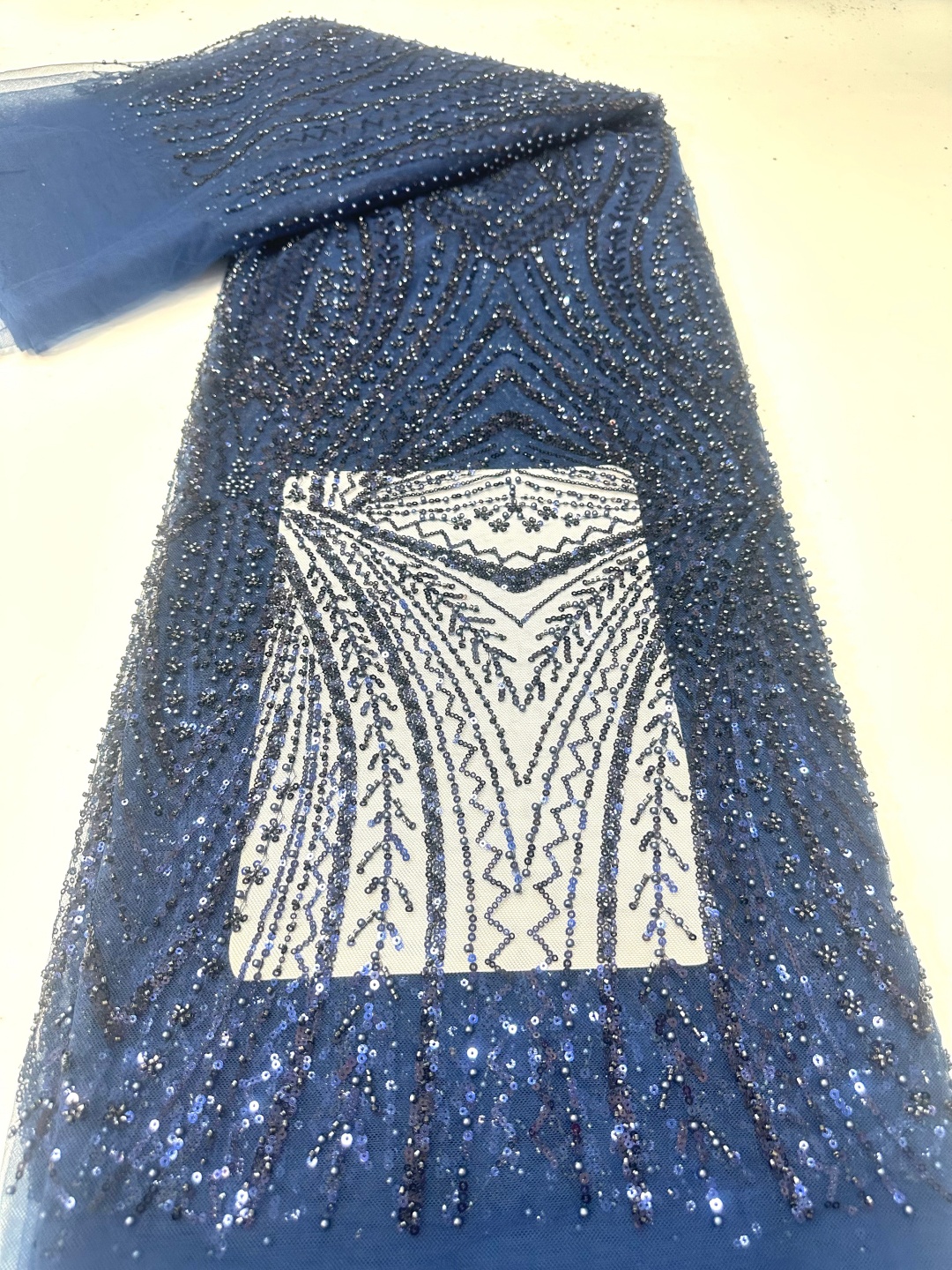 African Lace Fabric Sequins Be - Glitter Tablecloth ulasan dan harga