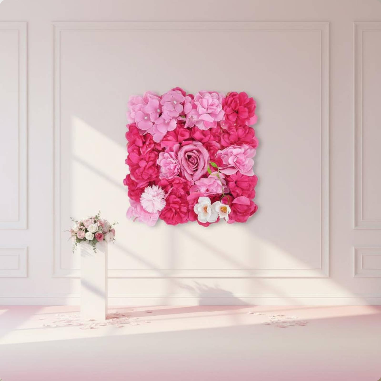 Artificial Blossom Wall Panel  - Flower Wall Panel ulasan dan harga