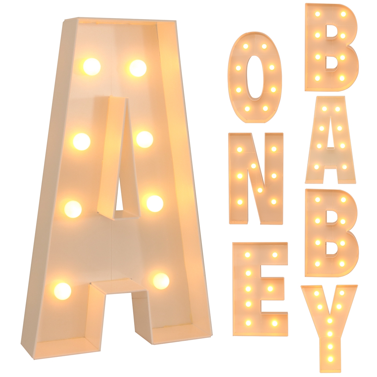 91.5CM Giant Letters Alphabet  - Confetti Cannon Tube ulasan dan harga