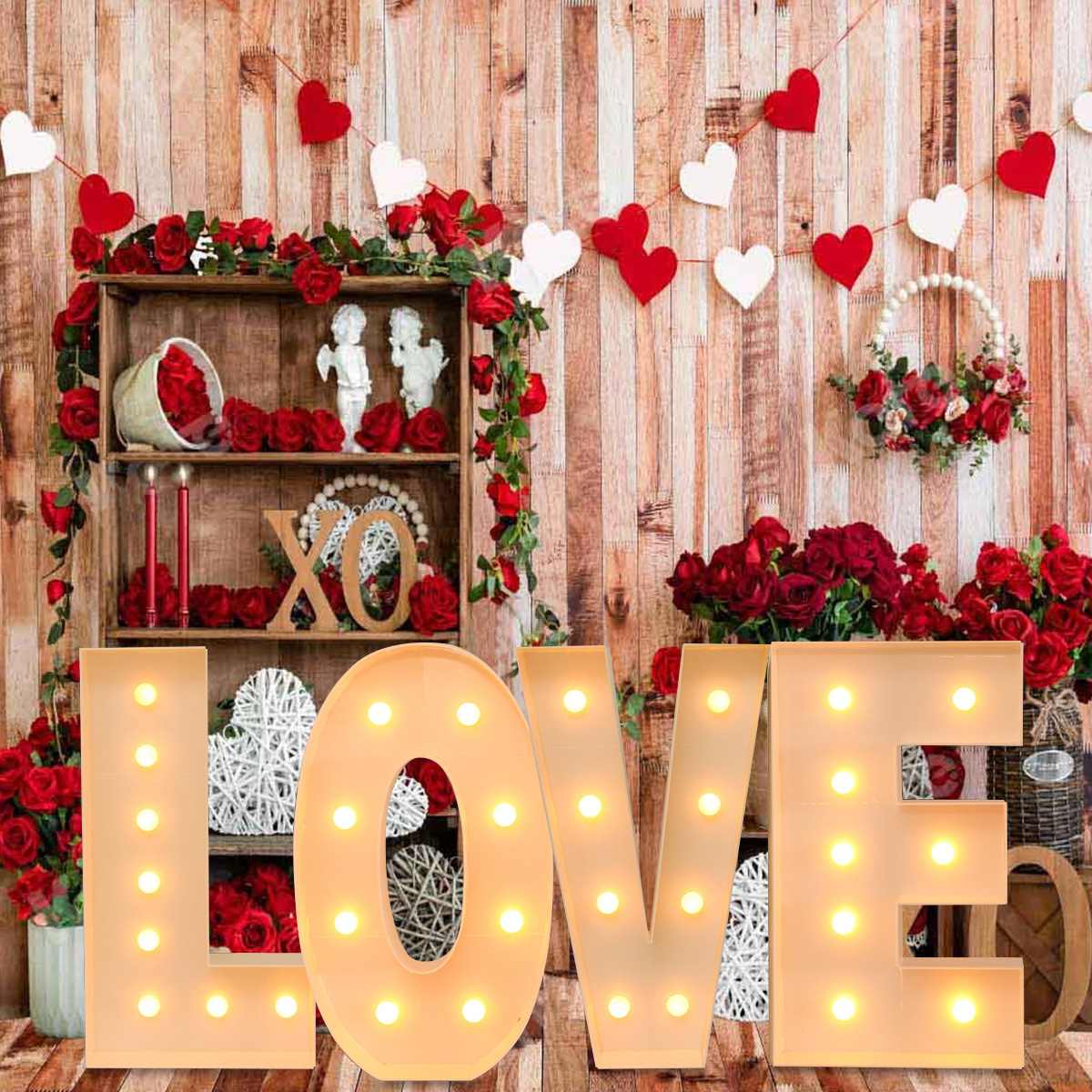 91.5CM Giant Letters Alphabet  - Confetti Cannon Tube ulasan dan harga