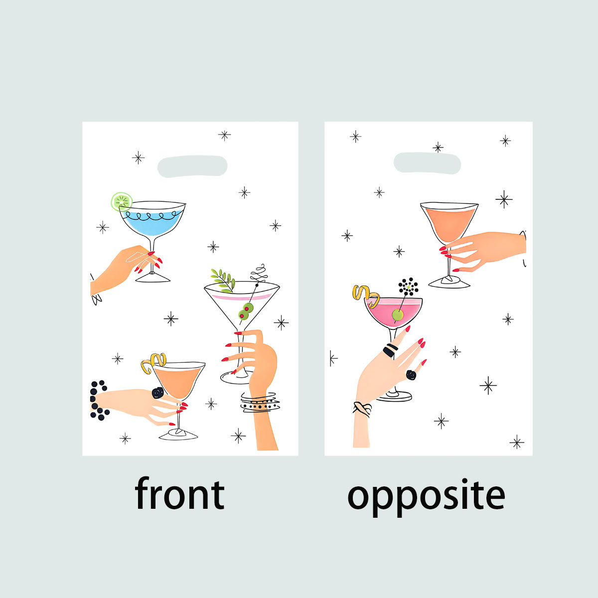 20Pcs/40Pcs Party Gift Bags, W - Party Event Supply Store ulasan dan harga