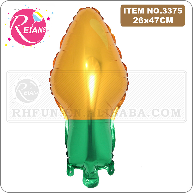 Lamp Bulb Aluminum Foil Balloo - Party Event Supplier ulasan dan harga