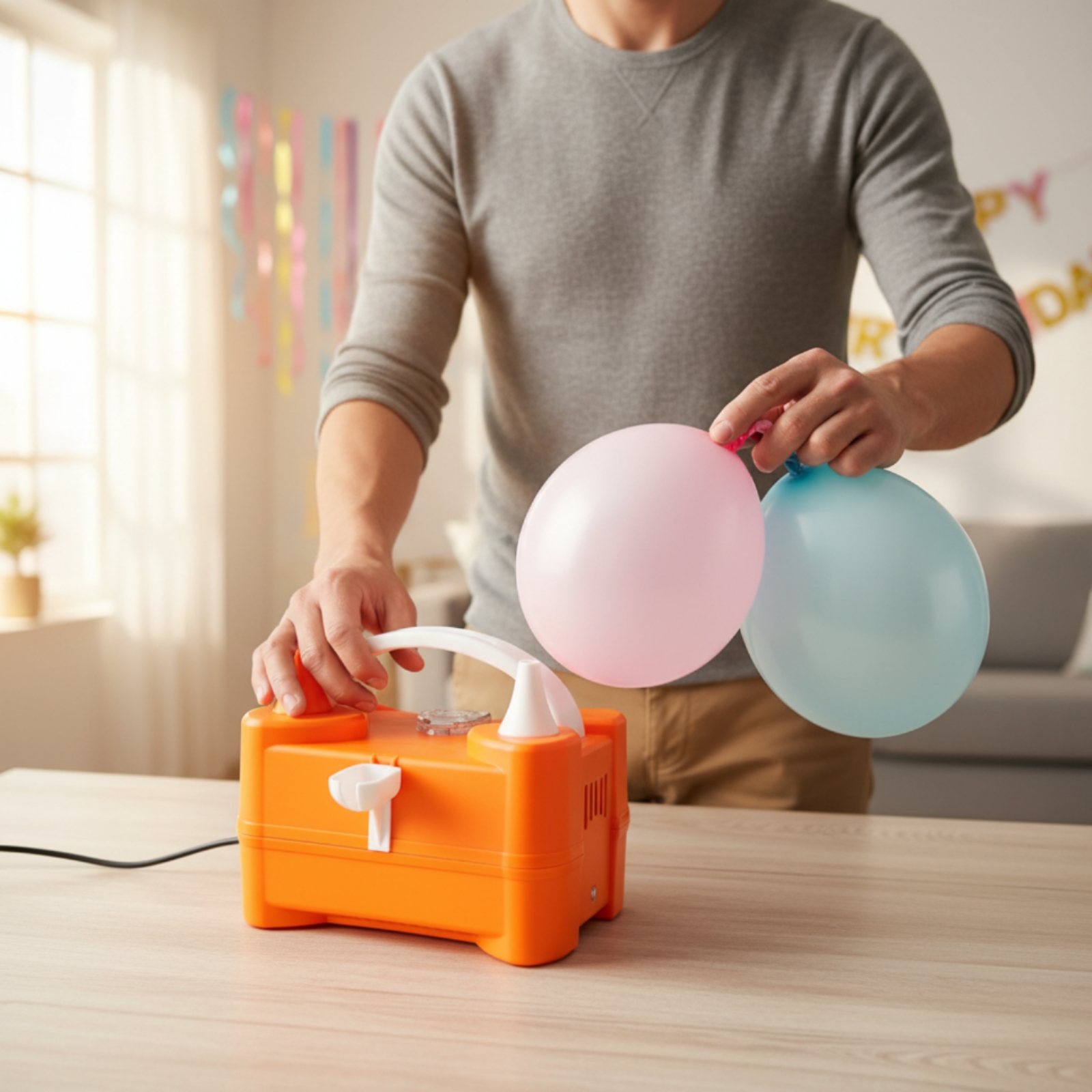 Electric Balloon Pump Dual Noz - Balloon Pump Hand ulasan dan harga