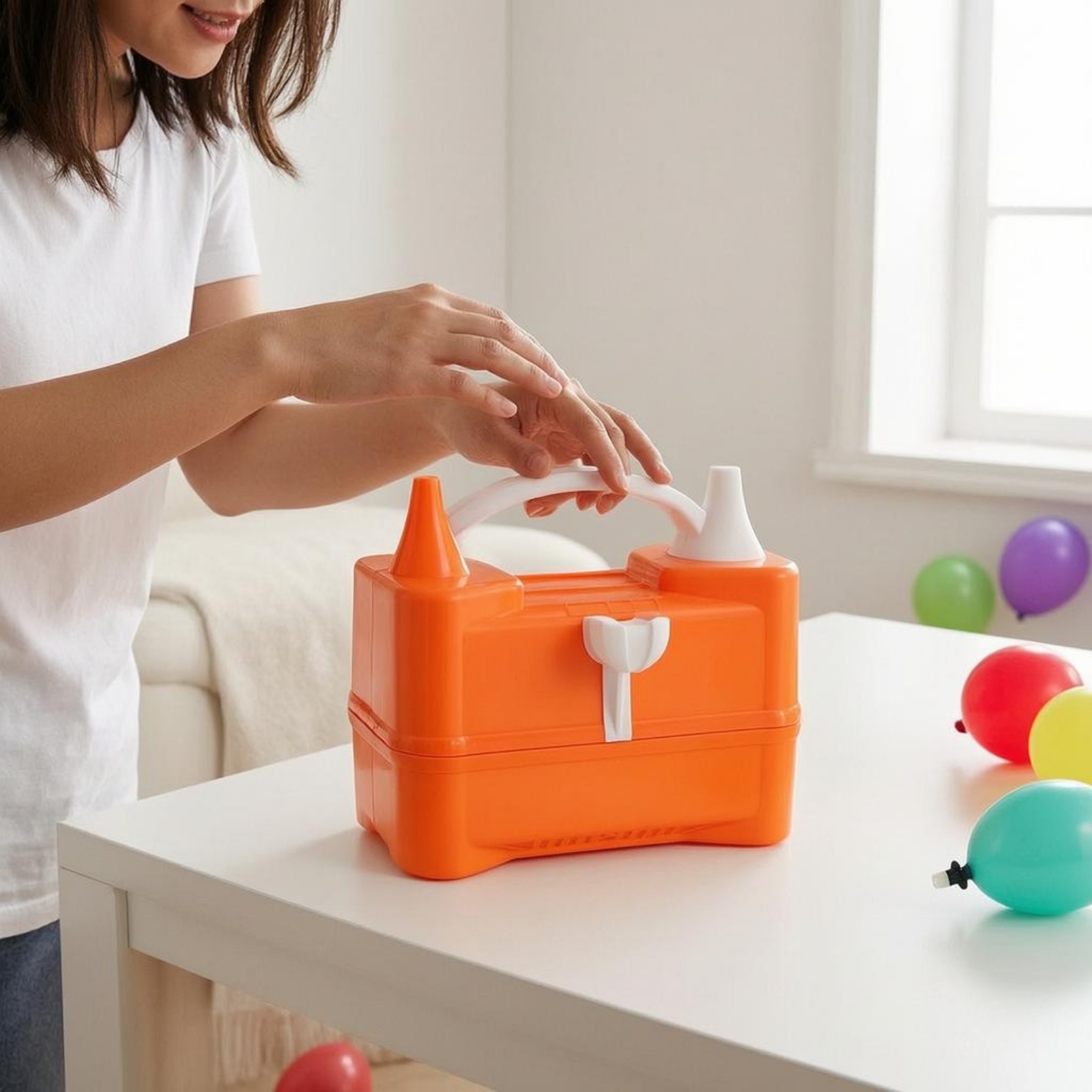 Electric Balloon Pump Dual Noz - Balloon Pump Hand ulasan dan harga