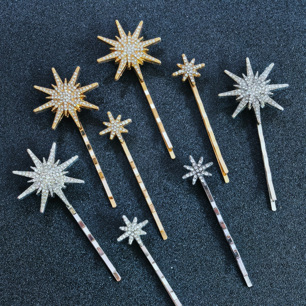 3/4 pcs set Crystal Star Hairp - Event Suppliers ulasan dan harga