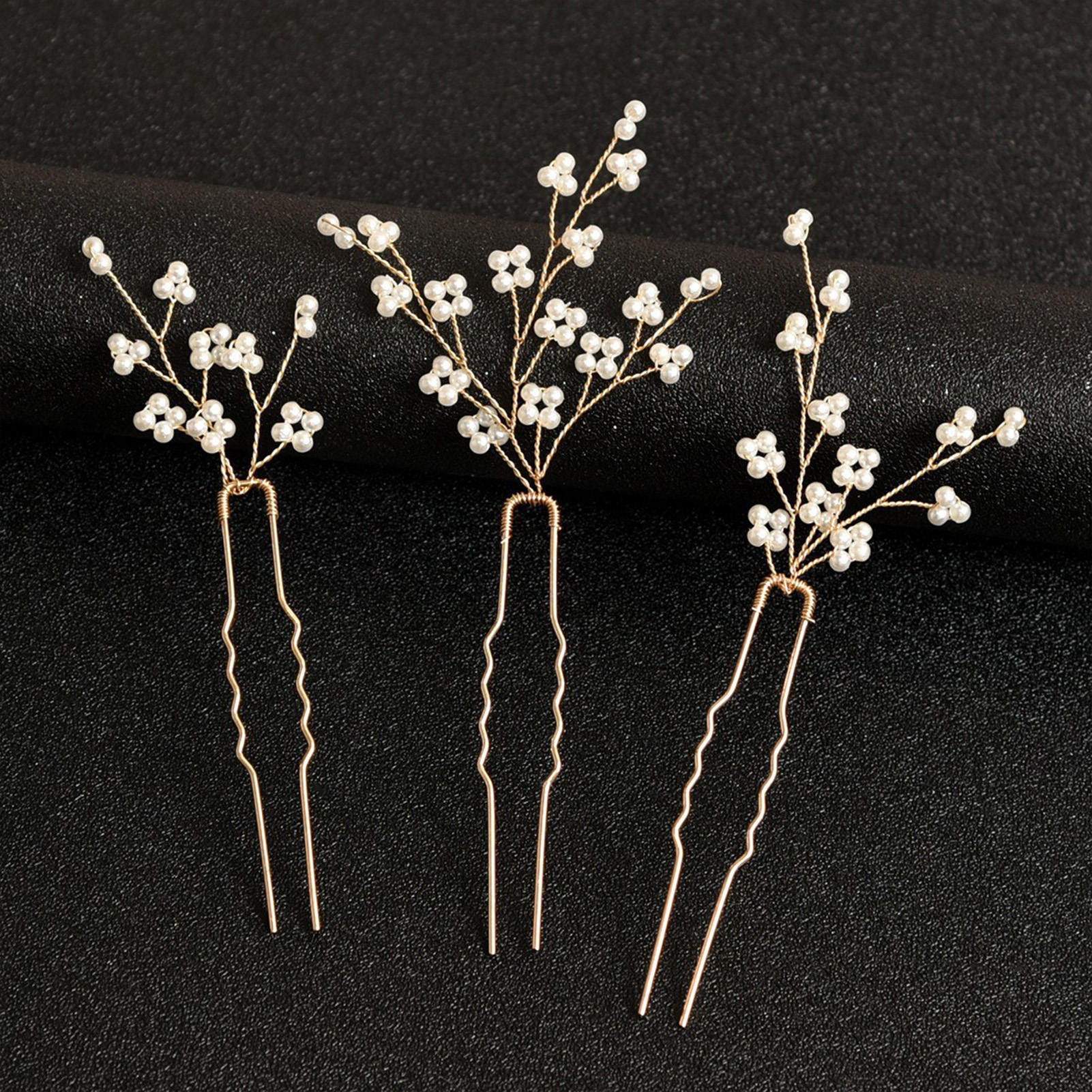 3PCS Wedding U Shape Hair Clip - Event Suppliers ulasan dan harga