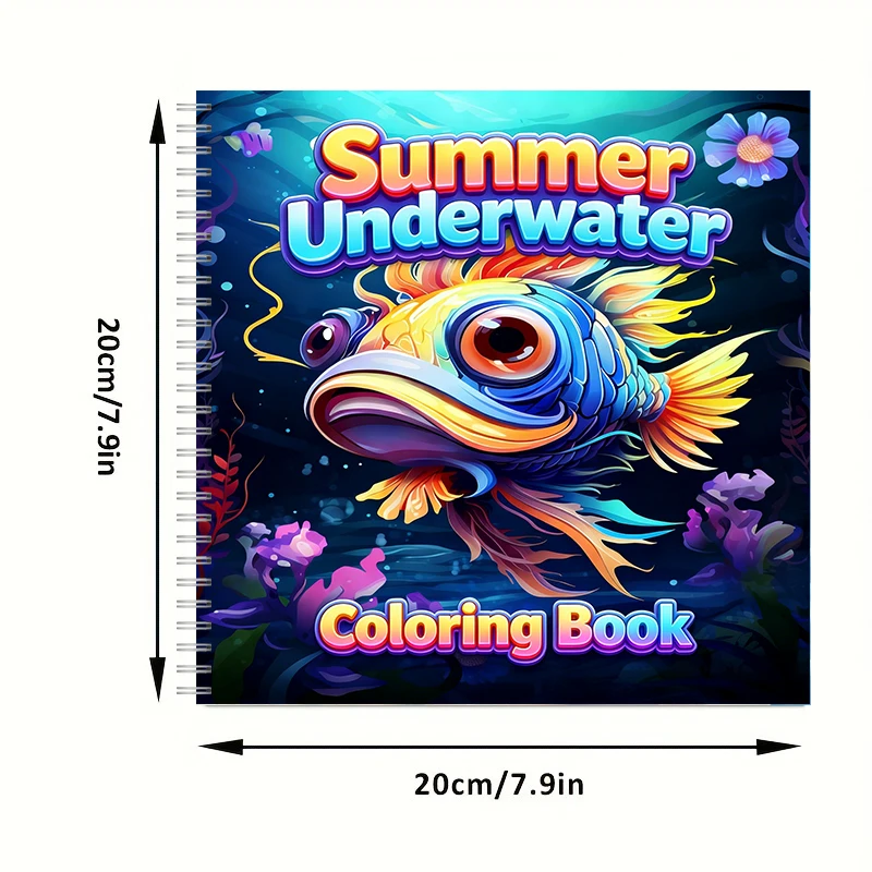 Summer Underwater Coloring Boo - Supply Event ulasan dan harga
