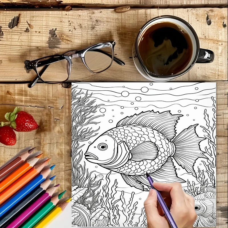 Summer Underwater Coloring Boo - Supply Event ulasan dan harga