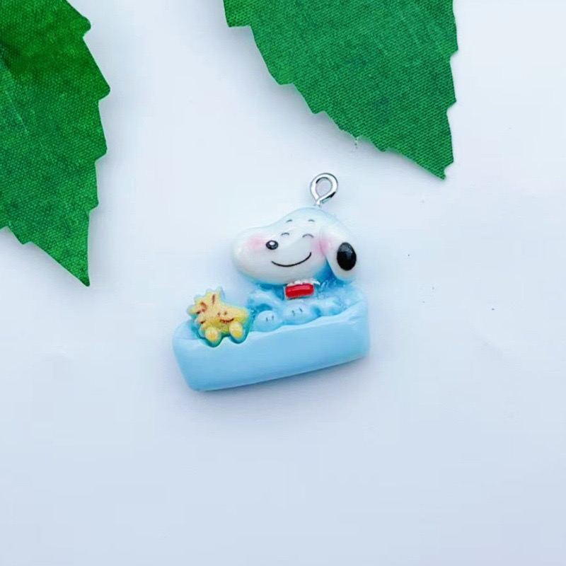 12pcs resin cartoon dog pendan - Event Party ulasan dan harga