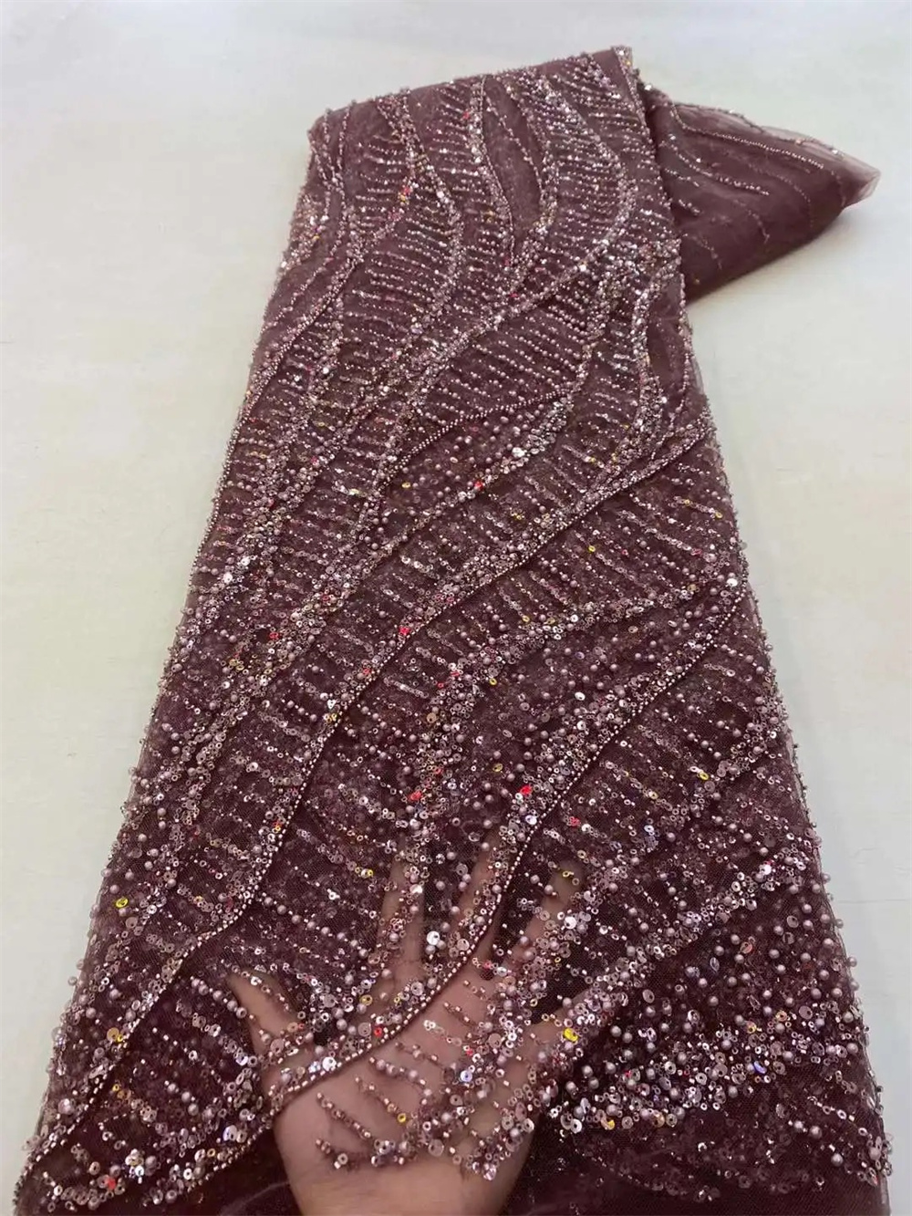 Wholesale 2025 African Sequins - Glitter Tablecloth ulasan dan harga