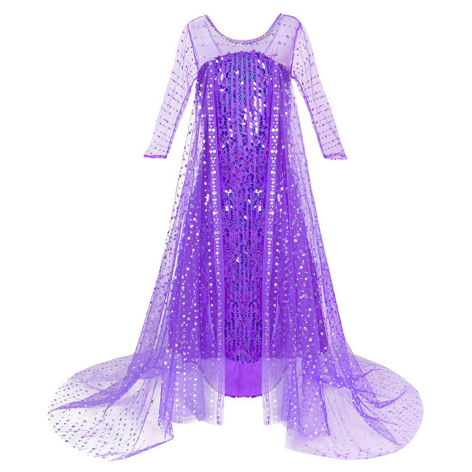 Elsa Purple Halloween Dress Gi - Glitter Tablecloth ulasan dan harga