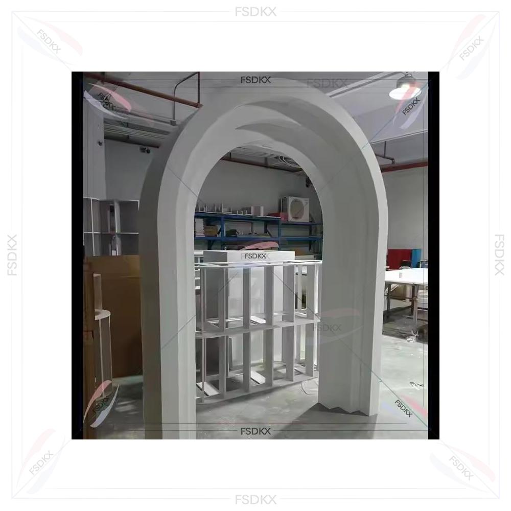 Luxury White  PVC Acrylic Wall - Party Event Supplier ulasan dan harga