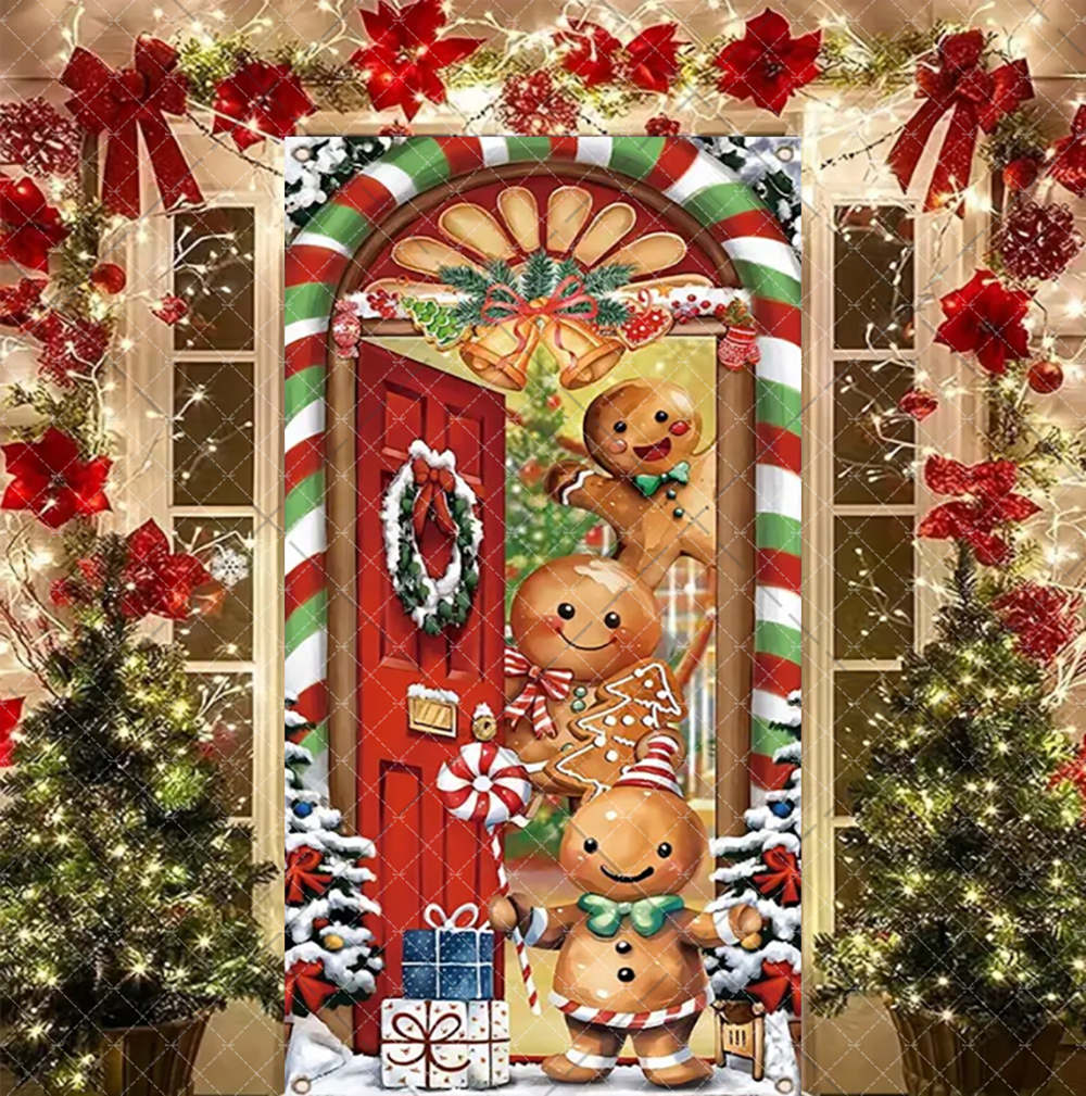 Cartoon Cute Gingerbread Man T - Party Event Supply Store ulasan dan harga