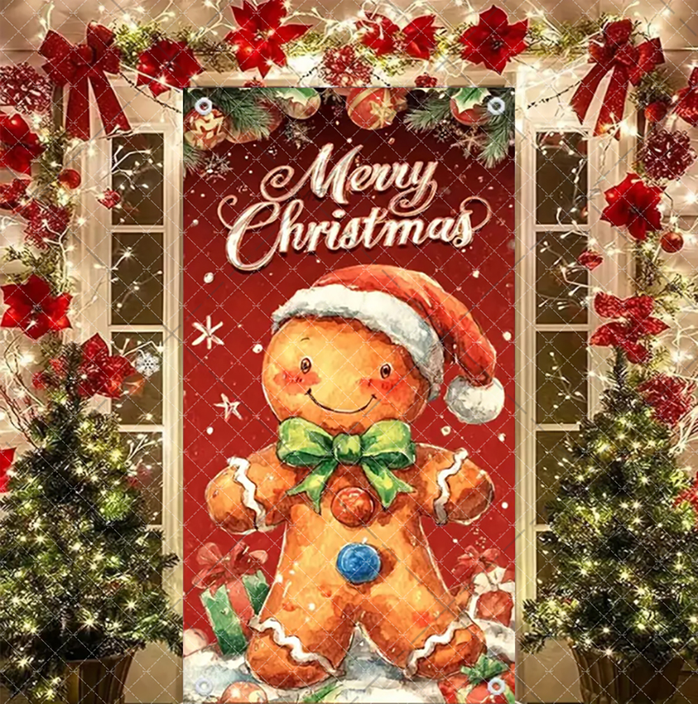Cartoon Cute Gingerbread Man T - Party Event Supply Store ulasan dan harga