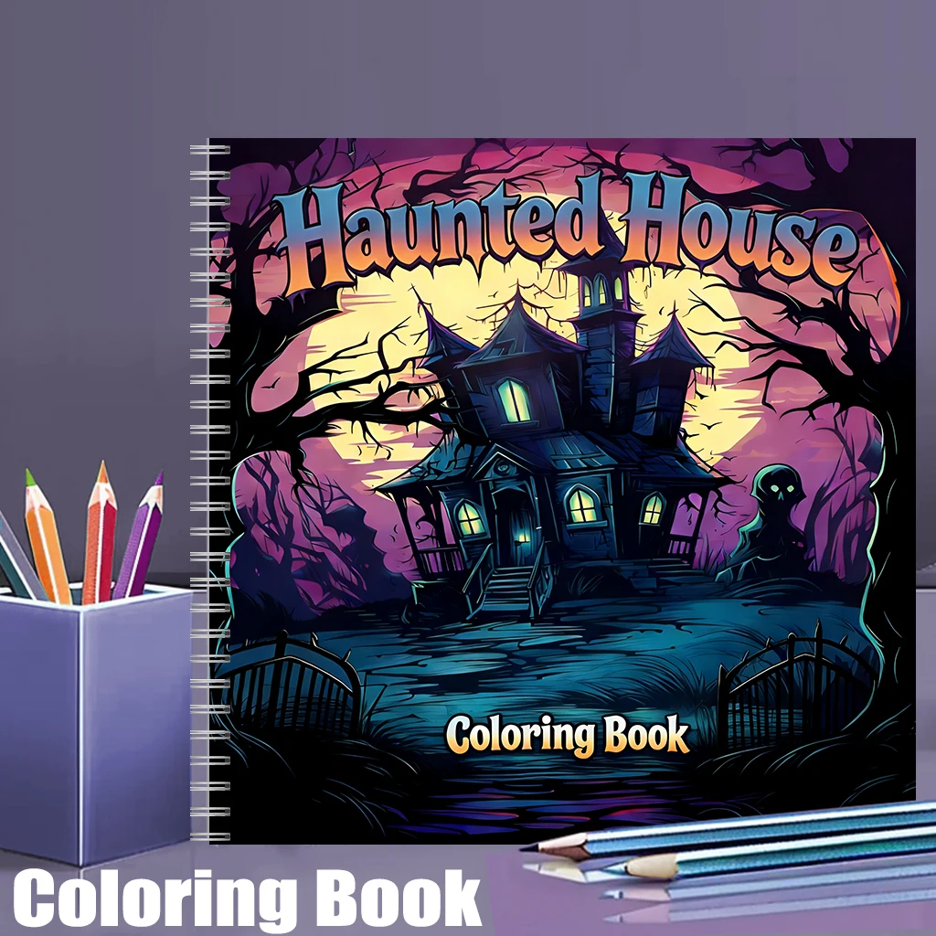 Haunted House Coloring Book fo - Supply Event ulasan dan harga