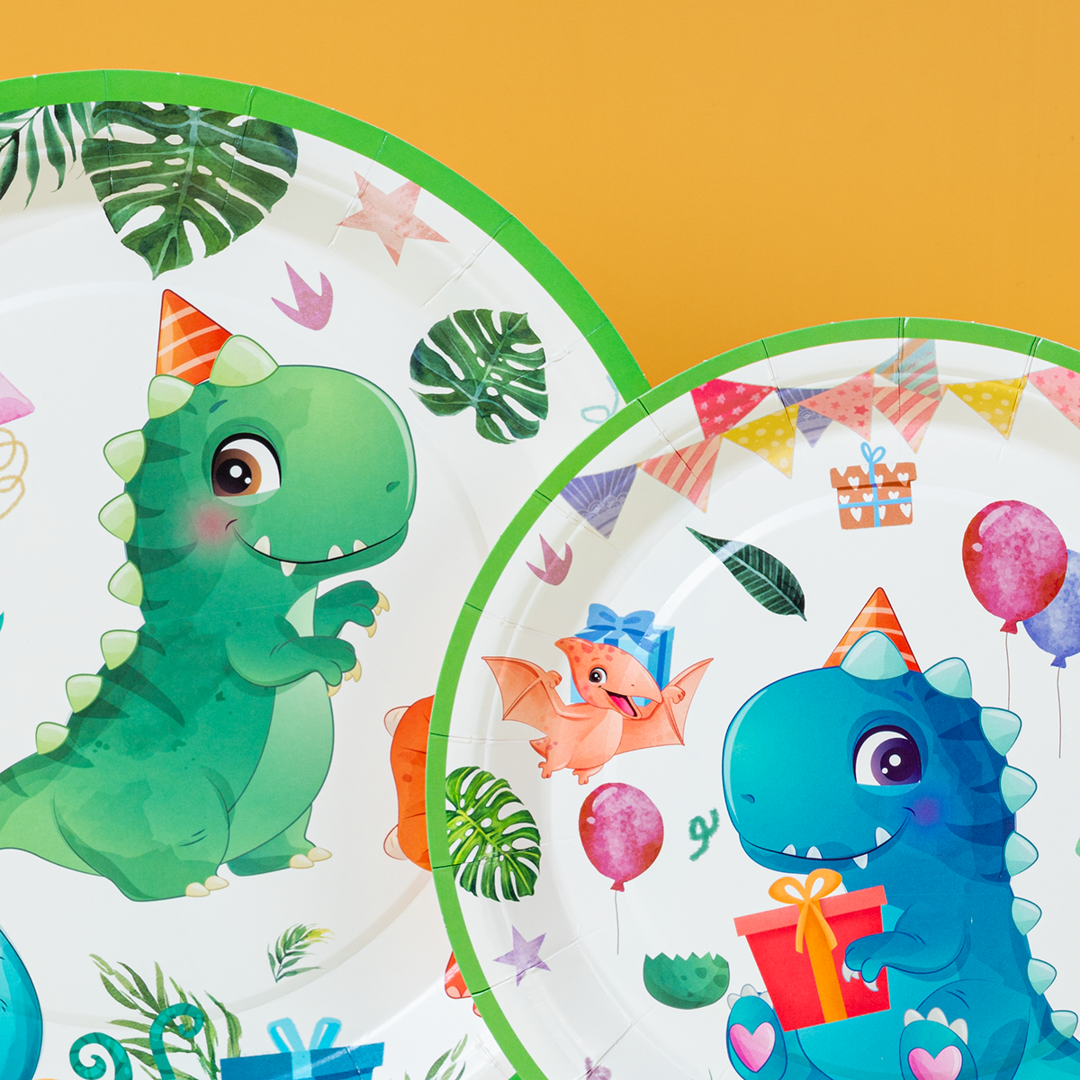 10/25/50Pcs Cute Party Dinosau - Event Party ulasan dan harga