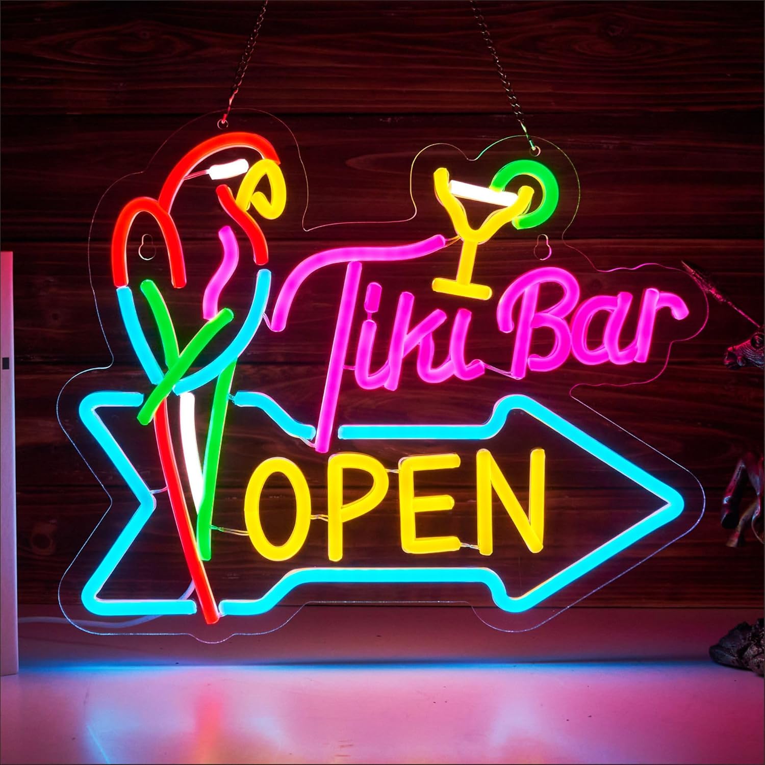 Bar Open Neon Sign Business Ar - Neon Sign Party ulasan dan harga