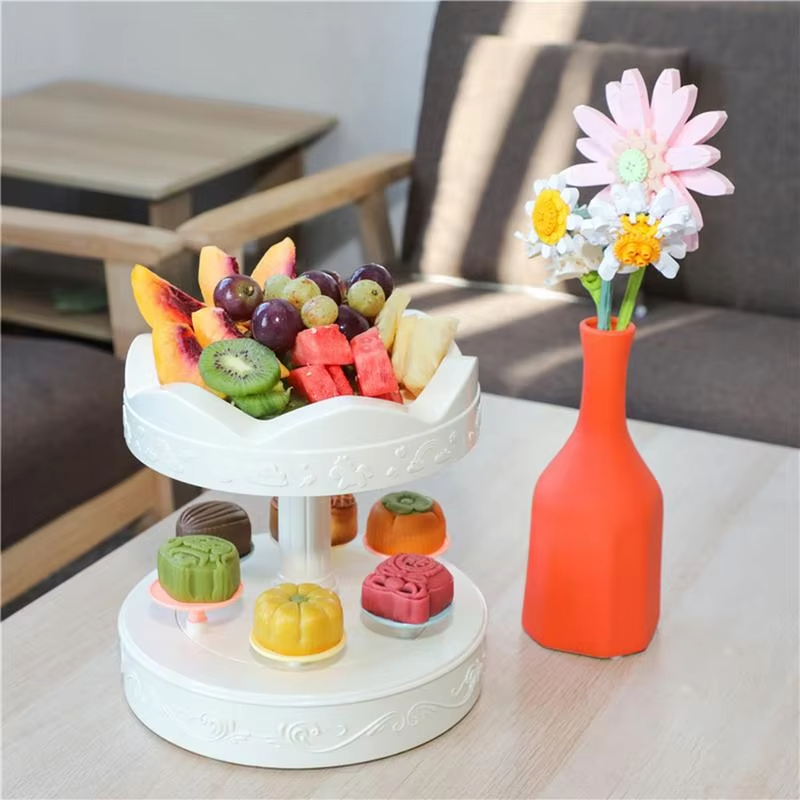 2-tier Automatic Rotating Cake - Cupcake Stand Tier ulasan dan harga