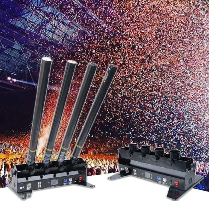 4-Tube Electric Confetti Blast - Confetti Cannon Tube ulasan dan harga