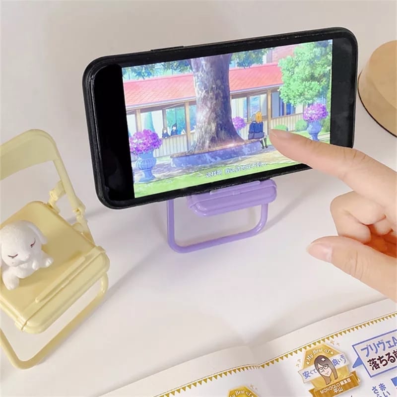 Cute Chair Phone Holder Stand  - Event Support ulasan dan harga