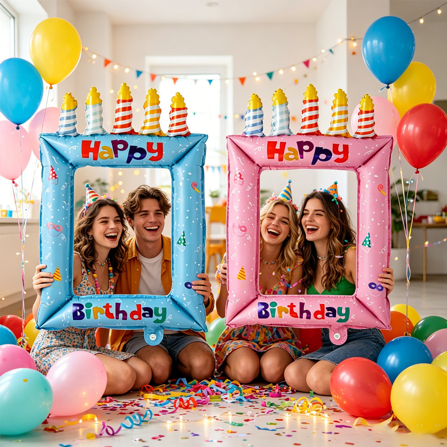 28-inch Princess Theme Balloon - Photo Booth Frame ulasan dan harga