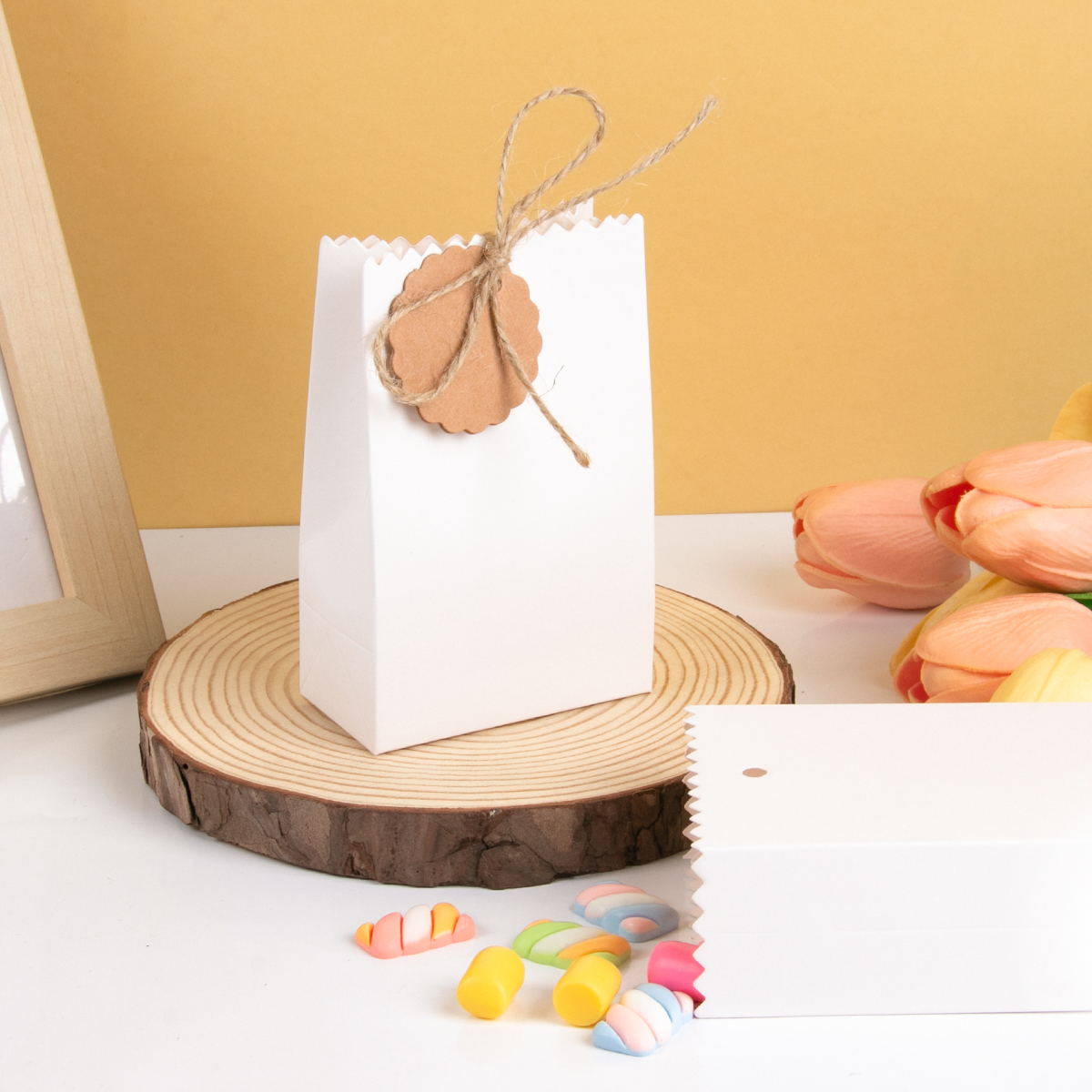 10/20/30pcs Retro Kraft Paper  - Event Party Box ulasan dan harga