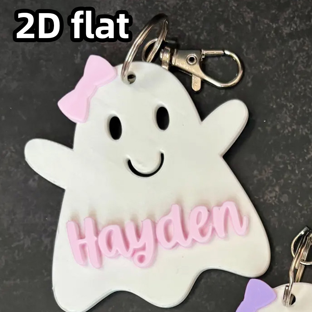 Personalized Ghost Keychain, G - Party Favor Bag ulasan dan harga