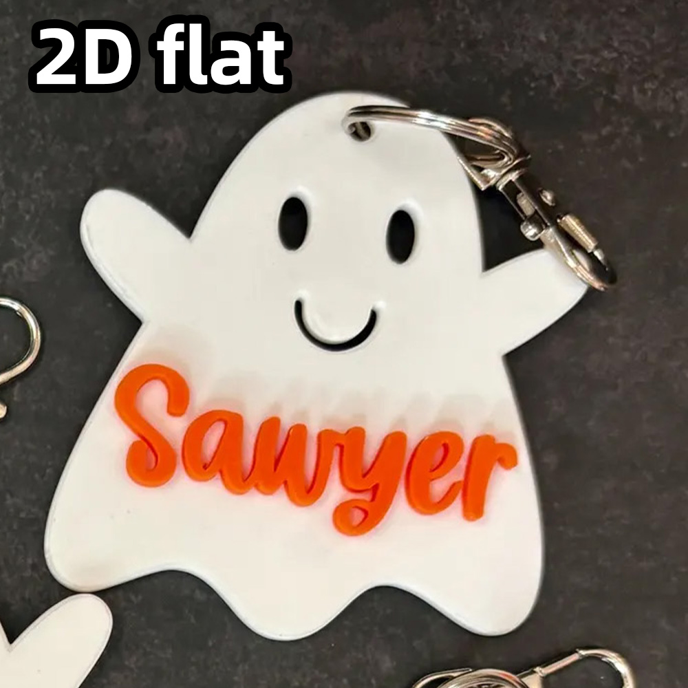 Personalized Ghost Keychain, G - Party Favor Bag ulasan dan harga