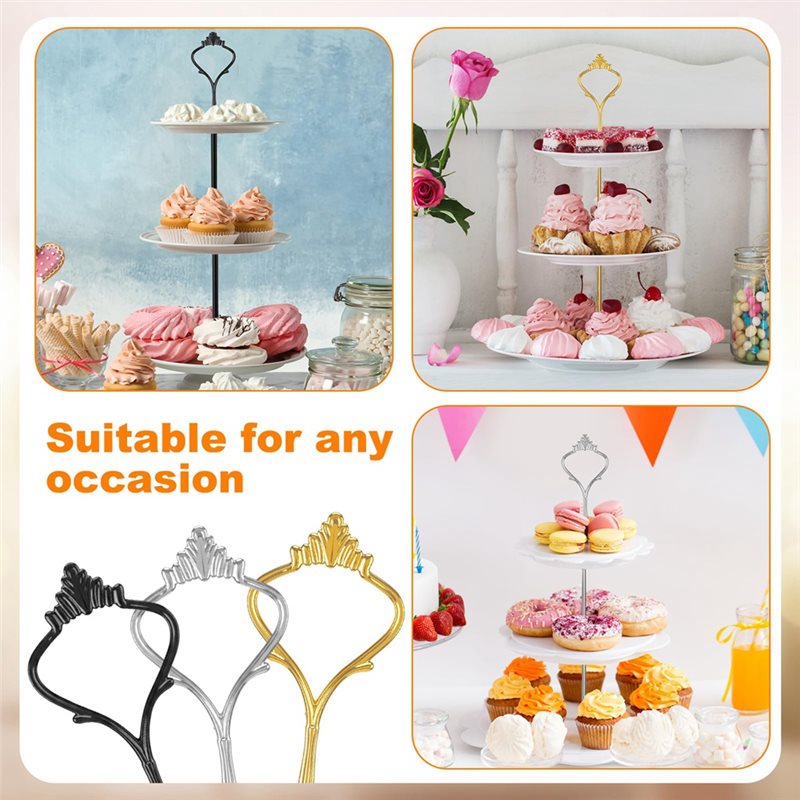 ABVC Hardware Kit 12 Sets 3 Ti - Cupcake Stand Tier ulasan dan harga