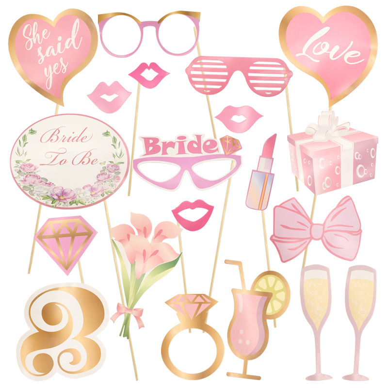 Bride To Be Photo Booth Props  - Photo Booth Frame ulasan dan harga