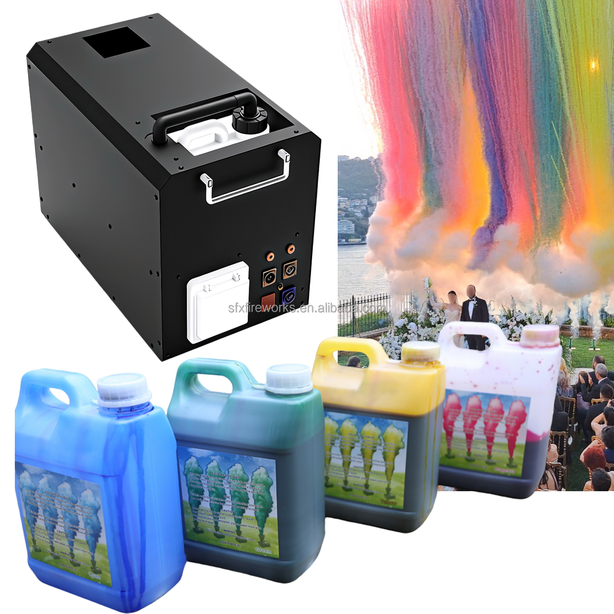 Super Powerful DMX Remote Cont - Confetti Cannon Tube ulasan dan harga