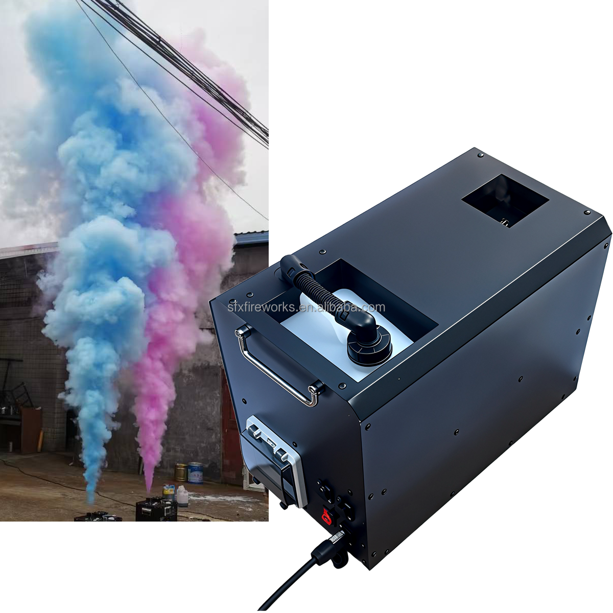 Super Powerful DMX Remote Cont - Confetti Cannon Tube ulasan dan harga