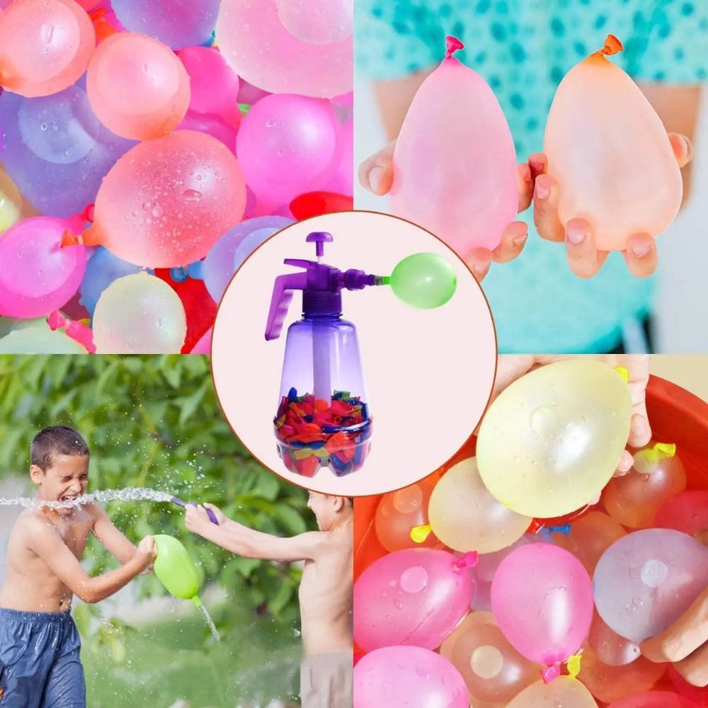 New Portable Air Water Bomb Ba - Balloon Pump Hand ulasan dan harga