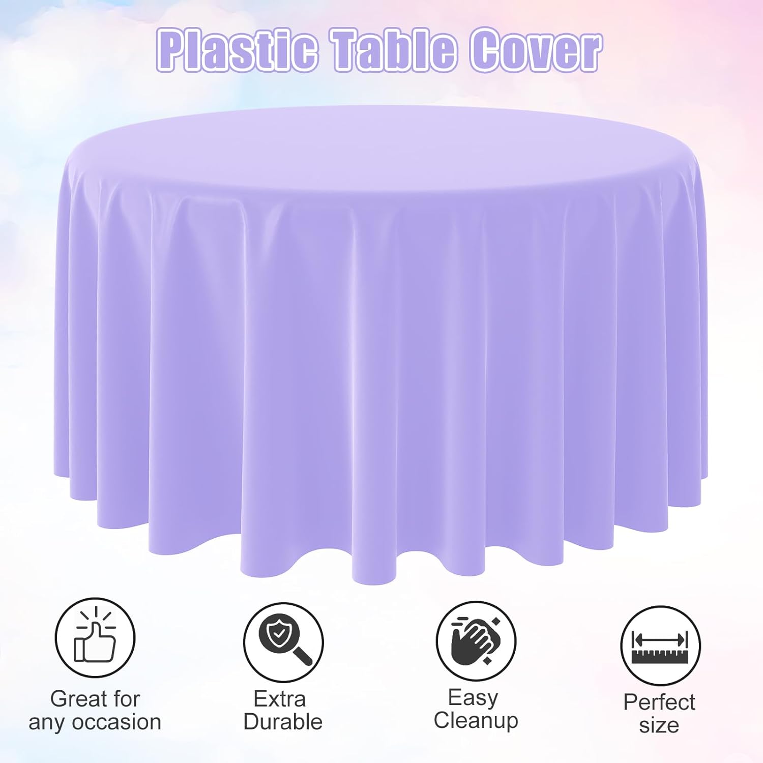 Disposable Round Solid Color T - Table Cloth Disposable ulasan dan harga
