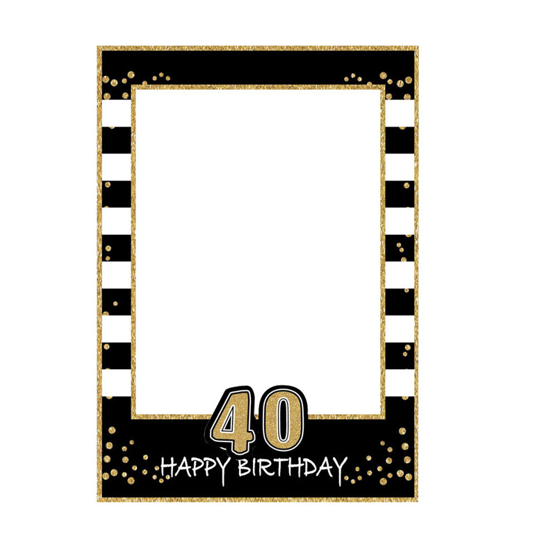 1 16 18 21 30 35 40 50 60 Birt - Photo Booth Frame ulasan dan harga