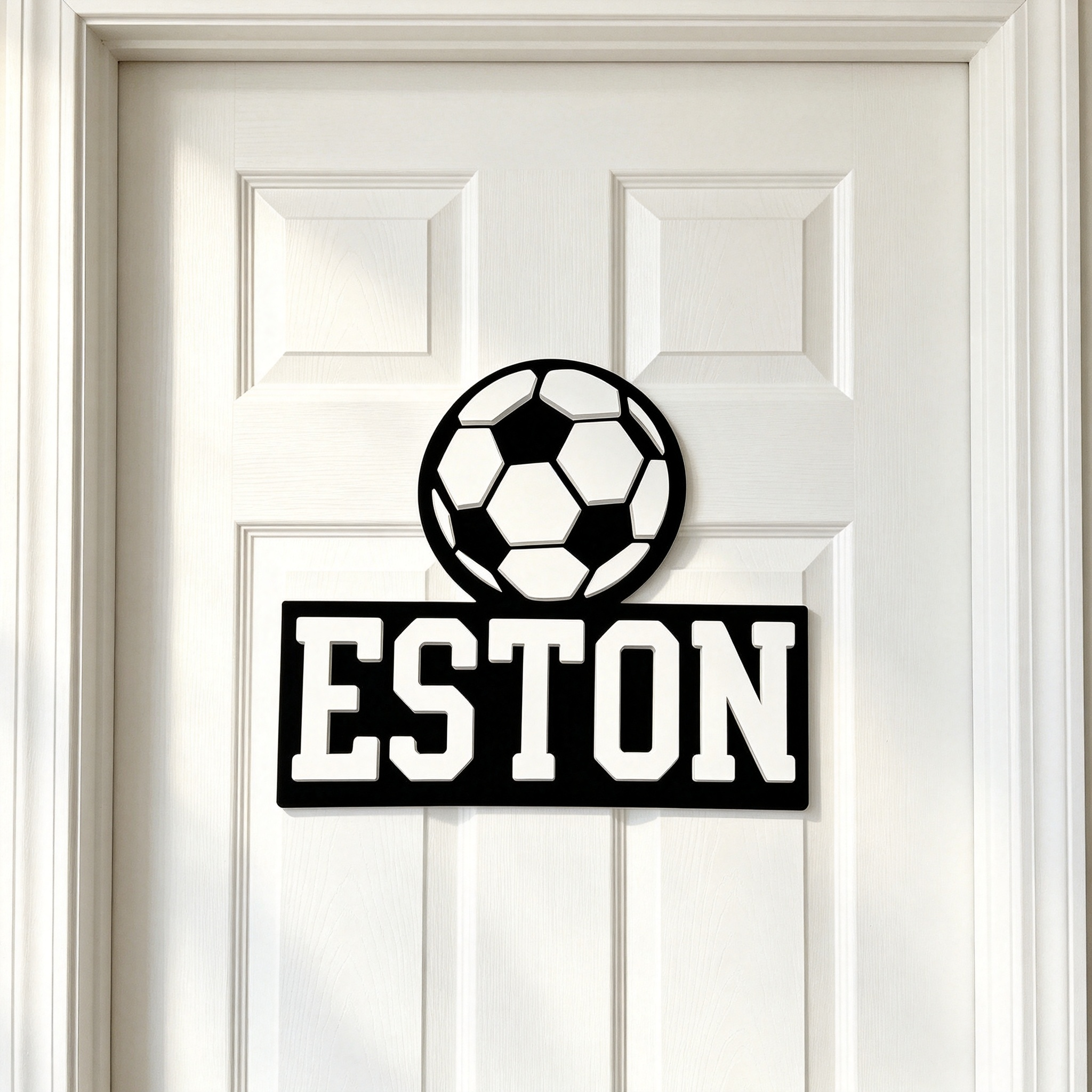 1Pc Custom Football Style Wood - Eve Party ulasan dan harga