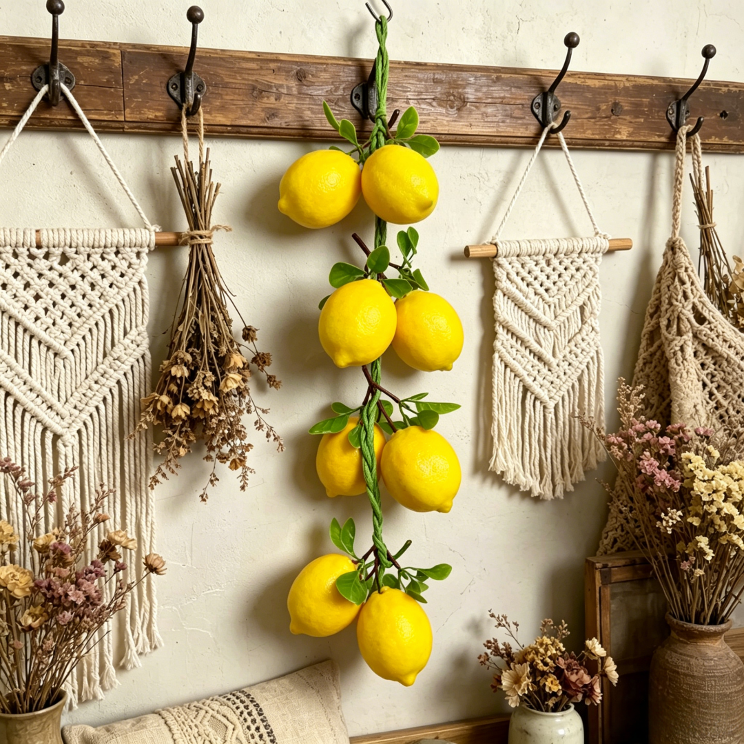 Artificial lemon skewers, Real - Centerpiece Stick ulasan dan harga