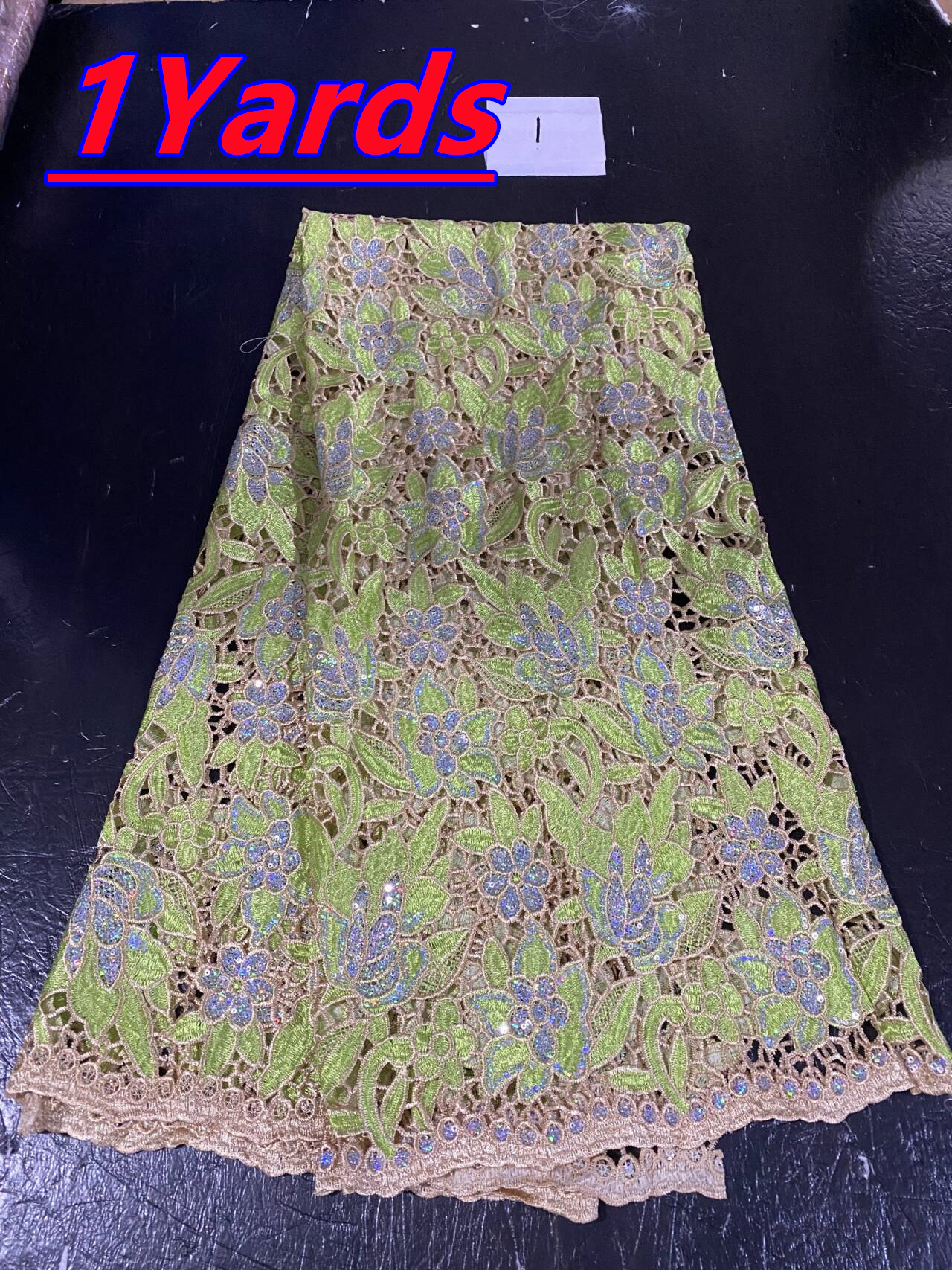 African Sequins Lace Fabrics F - Glitter Tablecloth ulasan dan harga