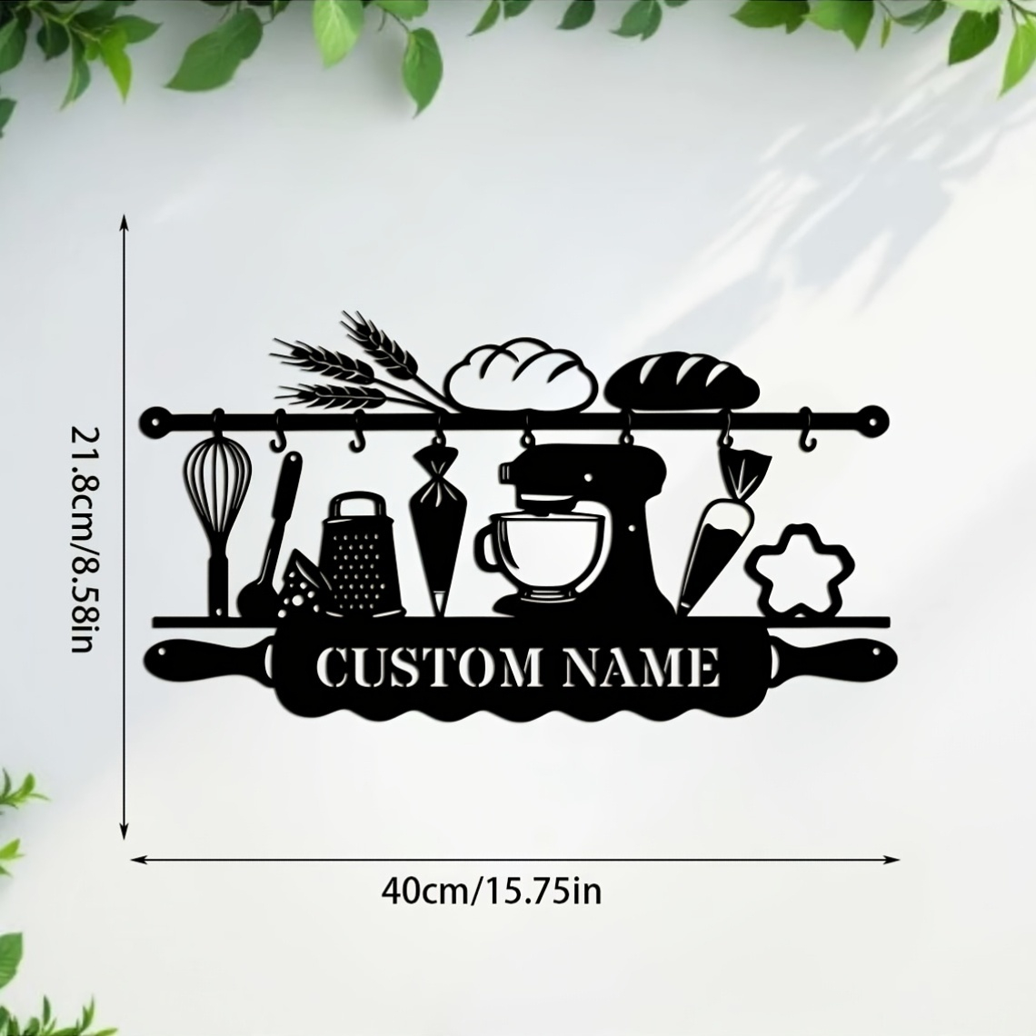 Personalized Kitchen Iron Wall - Event Supplies ulasan dan harga