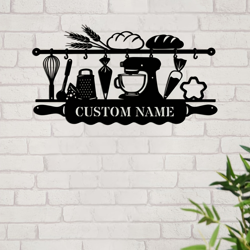 Personalized Kitchen Iron Wall - Event Supplies ulasan dan harga