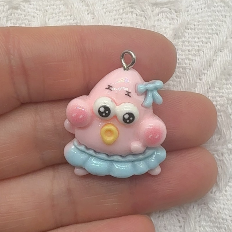 10pcs cartoon resin pendant, D - Event Party ulasan dan harga