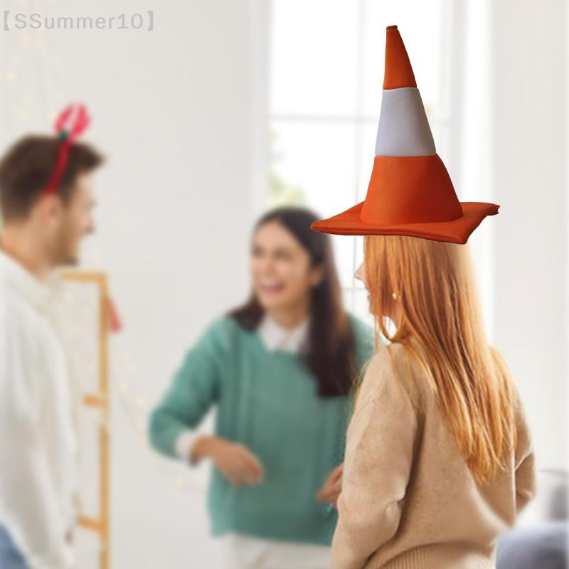 【SSummer10】1 PCS Traffic Cone  - Party Hat Cone ulasan dan harga