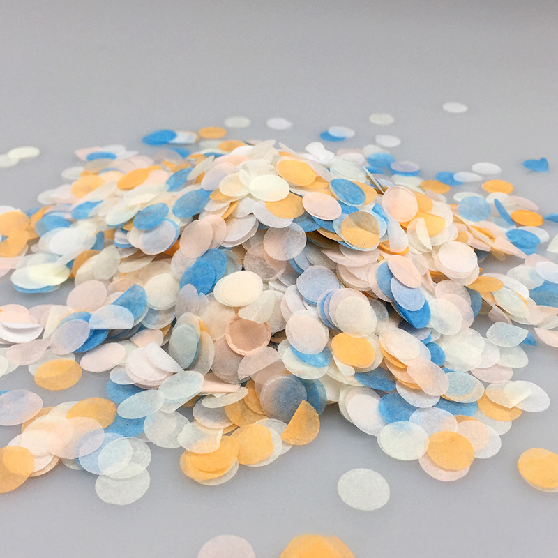 1000pcs/bag 1cm Paper Confetti - Confetti Cannon Tube ulasan dan harga