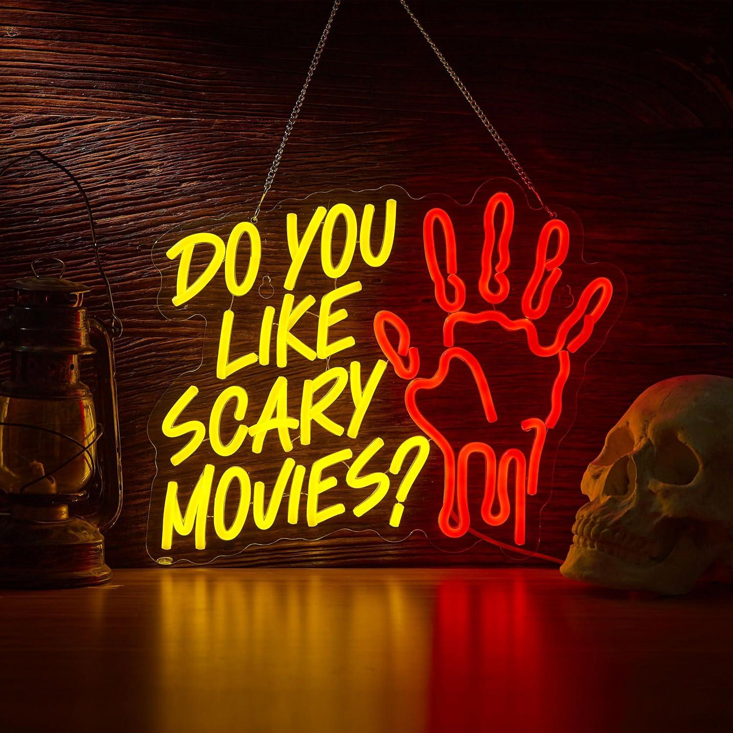 Do You Like Scary Movies Neon  - Neon Sign Party ulasan dan harga