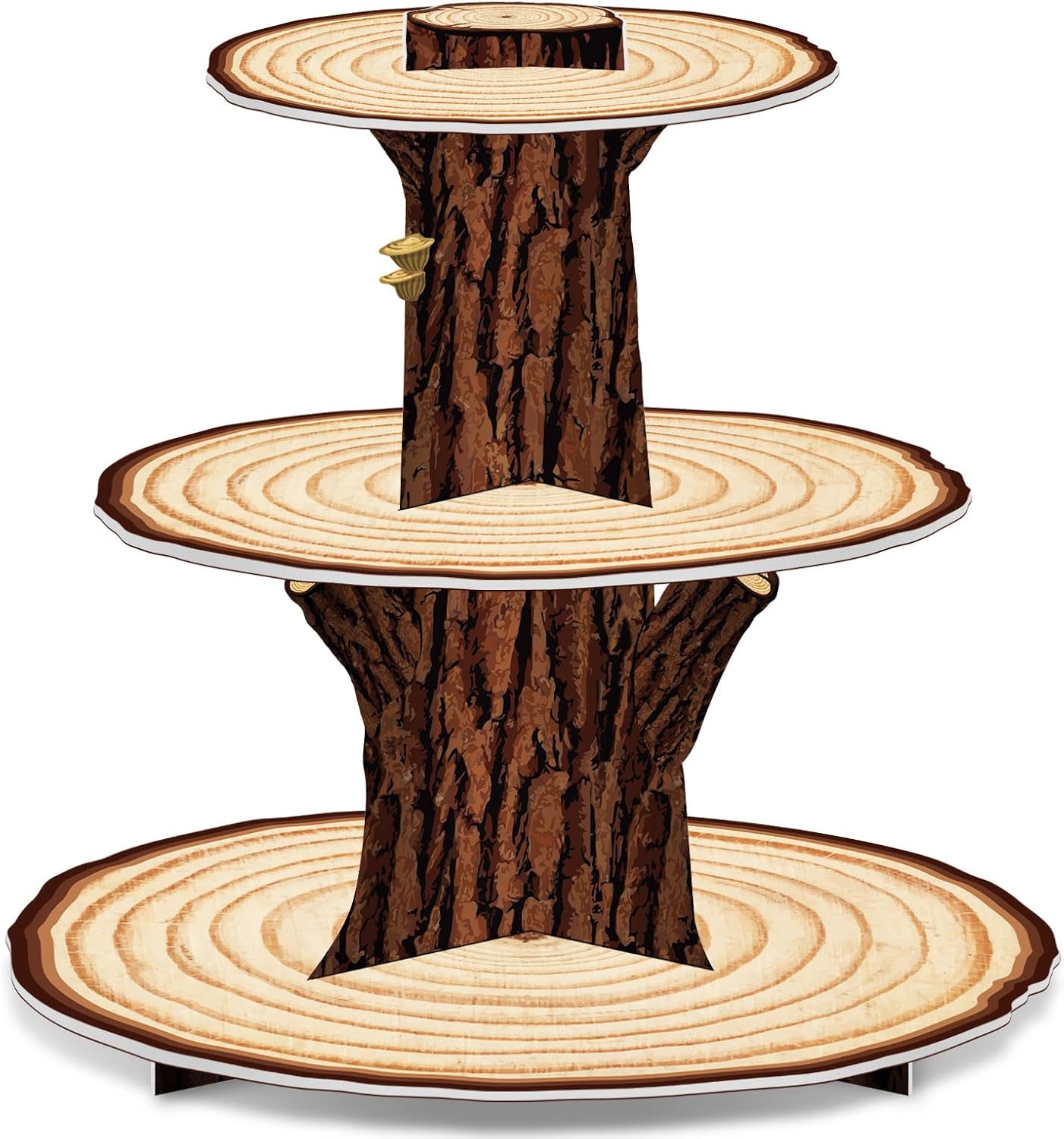 Wooden Cupcake Stand Decoratio - Cupcake Stand Tier ulasan dan harga