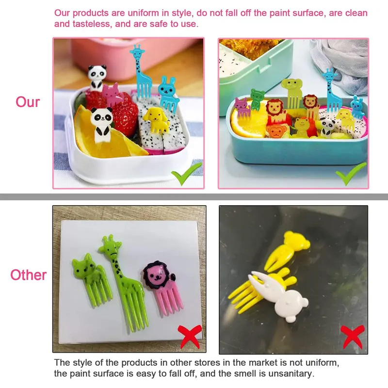 10-70pc Fruit Forks Toothpicks - Centerpiece Stick ulasan dan harga