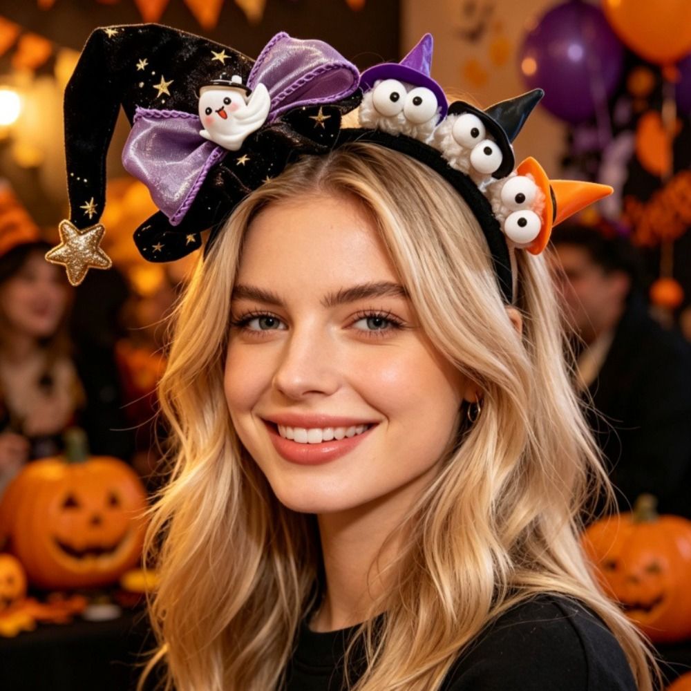 Personality Ghost Halloween Wi - Party Hat Cone ulasan dan harga