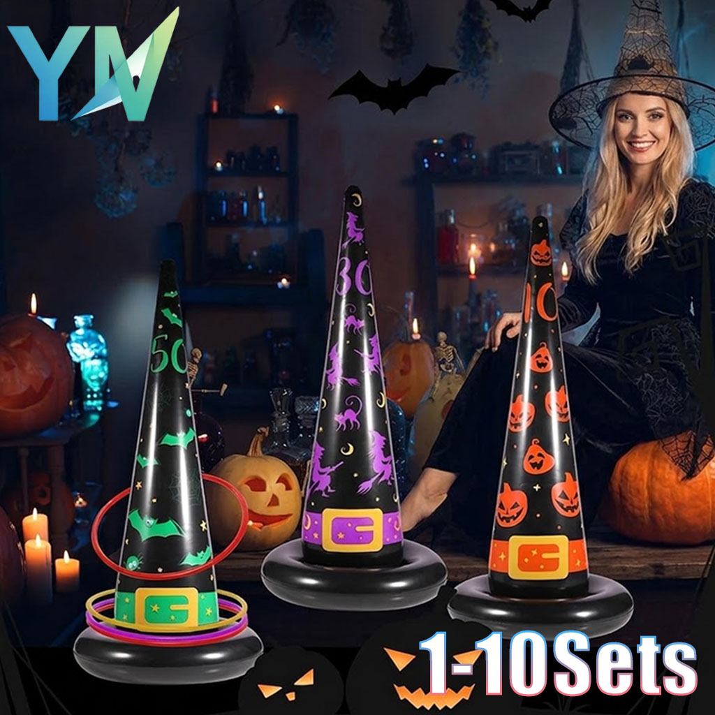 1-10Sets Halloween Inflatable  - Party Hat Cone ulasan dan harga